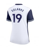 Tottenham Hotspur Dominic Solanke #19 Domácí Dres pro Dámské 2024-25 Krátký Rukáv